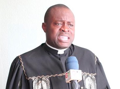 Bishop Dr Thomas Okpoti — interim Superintedent of the Holy Apostolic Reformed Church of Ghana